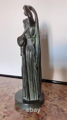 Bronze ancien Vénus sortant du bain
