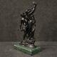 Bronze Statue Sculpture Mythologique Apollon Et Daphné Style Ancien Marbre 900