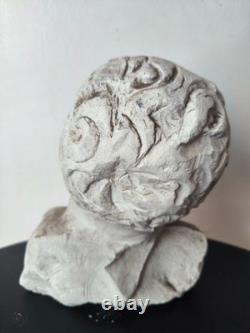 Buste jeune homme antique Moulage ancien sculpture
