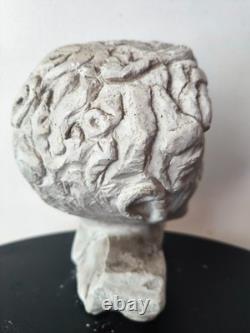 Buste jeune homme antique Moulage ancien sculpture