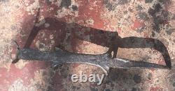 Chacal Sculpture Zoomorphe Fer forgé Afrique de l'Ouest Ancien