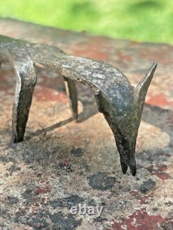 Chacal Sculpture Zoomorphe Fer forgé Afrique de l'Ouest Ancien