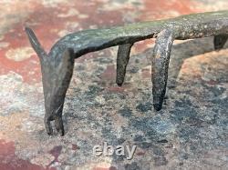 Chacal Sculpture Zoomorphe Fer forgé Afrique de l'Ouest Ancien