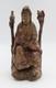 Chine Statue En Bois Ancienne Guanyin Et Enfant 18 / 19 Eme