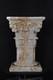 Colonnes Sculpture Personnage Rome Ancienne Statue Personnages Colonne Support