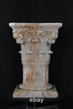 Colonnes sculpture personnage Rome ancienne statue personnages colonne support