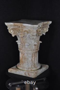 Colonnes sculpture personnage Rome ancienne statue personnages colonne support