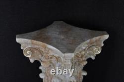 Colonnes sculpture personnage Rome ancienne statue personnages colonne support