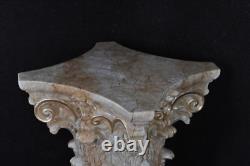 Colonnes sculpture personnage Rome ancienne statue personnages colonne support