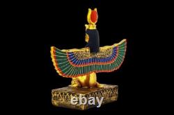 DÉESSE ISIS ANCIENNE EGYPTIENNE Statue de la déesse ailée Isis Sculpture fait