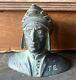 Dante Alighieri Buste En Bronze Xixe Statue Ancienne Sculpture