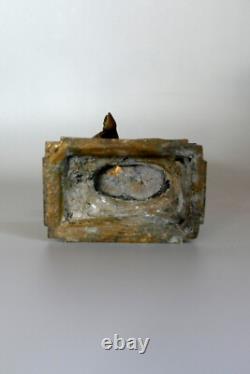 Déesse Mariamman ancienne en bronze Inde Hindouisme H14cm india old