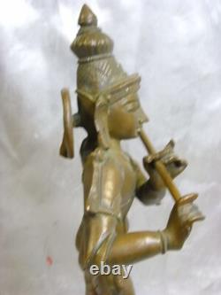 Deesse Shiva Bronze Ancien Bouddha Sculpture Statue Asiatique Buddha Inde