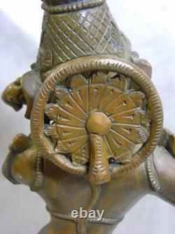 Deesse Shiva Bronze Ancien Bouddha Sculpture Statue Asiatique Buddha Inde