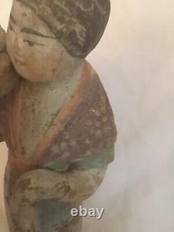 Dynastie Tang Chinese antique très belle statue ancienne chinoise