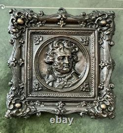 ECK et DURAND Fondeur 19eme ANCIEN BRONZE GÉNÉRAL KLÉBER, PATINE D'origine