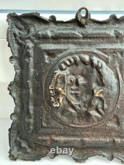 ECK et DURAND Fondeur 19eme ANCIEN BRONZE GÉNÉRAL KLÉBER, PATINE D'origine