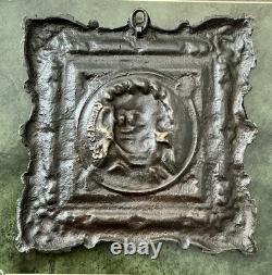 ECK et DURAND Fondeur 19eme ANCIEN BRONZE GÉNÉRAL KLÉBER, PATINE D'origine