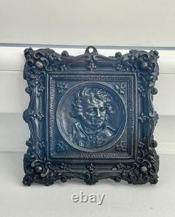 ECK et DURAND Fondeur 19eme ANCIEN BRONZE GÉNÉRAL KLÉBER, PATINE D'origine