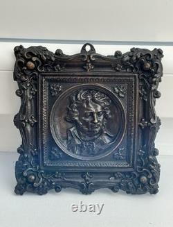 ECK et DURAND Fondeur 19eme ANCIEN BRONZE GÉNÉRAL KLÉBER, PATINE D'origine