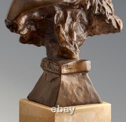 Emmanuel VILLANIS BRONZE ANCIEN Société des Bronzes de Paris