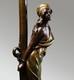 Emmanuel Villanis Sculpture L'otage Bronze Ancien Circa 1890
