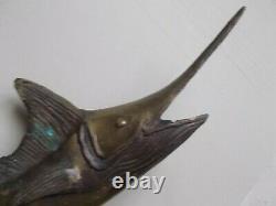 Espadon ou Marlin ancien en Bronze (Epreuve)
