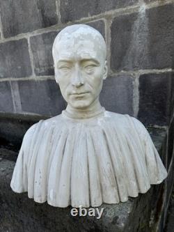 FILIPPO STROZZI ANCIEN MOULAGE LOUVRE 19e S Buste Renaissance Plâtre
