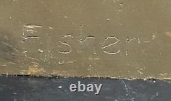 Fisher Buste Bronze Signé Julius Caesar Sculpture Statue Rome Ancienne Décor Art