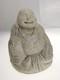 Grand Bouddha En Terre Cuite Ancien Statue Sculpture Asie