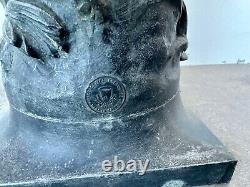 Grande statue régule ancien Mireille Hippolyte Moreau vintage ancien collection
