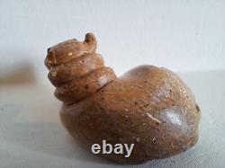 Hippopotame ancienne sculpture pierre hippopotames x 5 statues