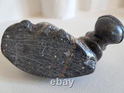 Hippopotame ancienne sculpture pierre hippopotames x 5 statues
