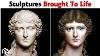 Historical Statues Brought To Life Using Colorization U0026 Ai Technology