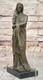 J. Patoue Statue Sculpture Bronze Sign&eacute;e Femme Ancienne Art D&eacute;co