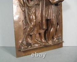 La Cantoria De Della Robbia Chanteurs Bas-relief Bronze Ancien Fonte Barbedienne