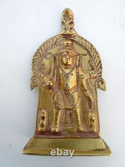 La plus ancienne rare statue sculpture dieu hindouisme indien du sud en laito