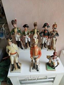 Lot de 8 figurine de soldat ancien