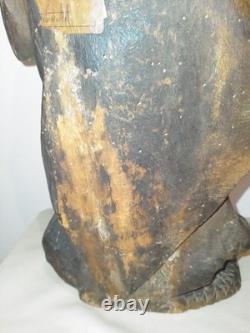 MoiseAPOTRE/ANCIENNE STATUE RELIGIEUSE/BOIS SCULPTé/H. 55cm/XIXèmeXVIIIème
