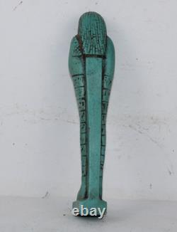 PHARAONIQUE UNIQUE ANCIENNE STATUE ROYALE ÉGYPTIENNE Ushabti Shabti Stone