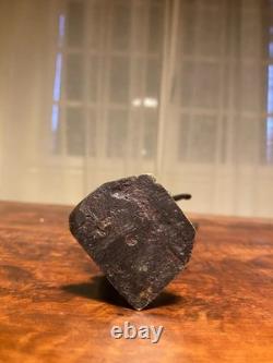 Petit bronze africain Tam-Tam cire perdue, fin, ancien, superbe