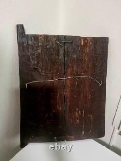 Porte De Grenier ancienne sculptée sur bois Dogon Mali Afrique sculpture