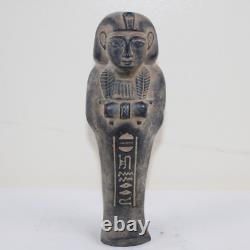 RARE ANCIENNE ÉGYPTIENNE ANCIENNE statue royale ushabti autre vie serviteur S