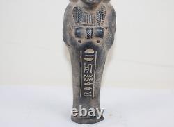 RARE ANCIENNE ÉGYPTIENNE ANCIENNE statue royale ushabti autre vie serviteur S