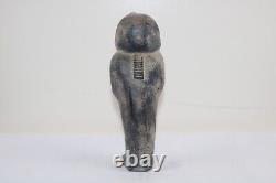 RARE ANCIENNE ÉGYPTIENNE ANCIENNE statue royale ushabti autre vie serviteur S