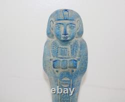 RARE ANCIENNE STATUE DE SERVITEUR EGYPTIEN ANTIQUE tombeau royal USHABTI EGYP