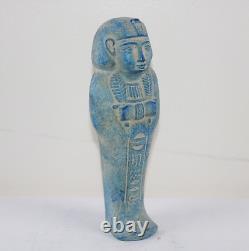 RARE ANCIENNE STATUE DE SERVITEUR EGYPTIEN ANTIQUE tombeau royal USHABTI EGYP