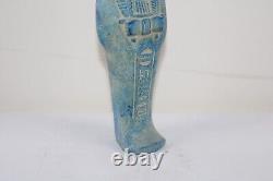 RARE ANCIENNE STATUE DE SERVITEUR EGYPTIEN ANTIQUE tombeau royal USHABTI EGYP