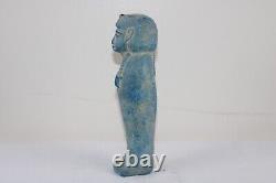 RARE ANCIENNE STATUE DE SERVITEUR EGYPTIEN ANTIQUE tombeau royal USHABTI EGYP