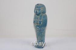 RARE ANCIENNE STATUE DE SERVITEUR EGYPTIEN ANTIQUE tombeau royal USHABTI EGYP